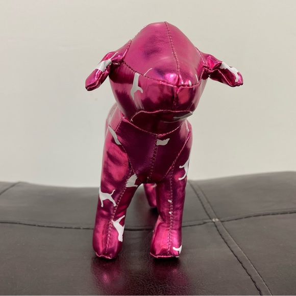 Victorias Secret Mini Dog Limited Editon National Puppy Metallic Pink & Skeleton - Picture 6 of 11